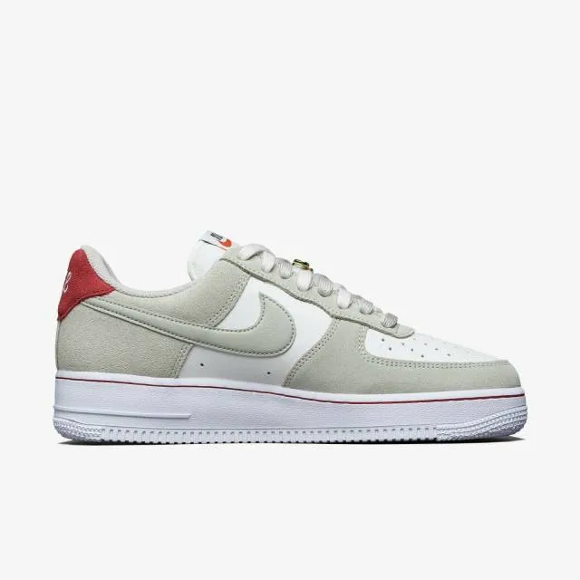 Nike air force 1 low first use light sail red