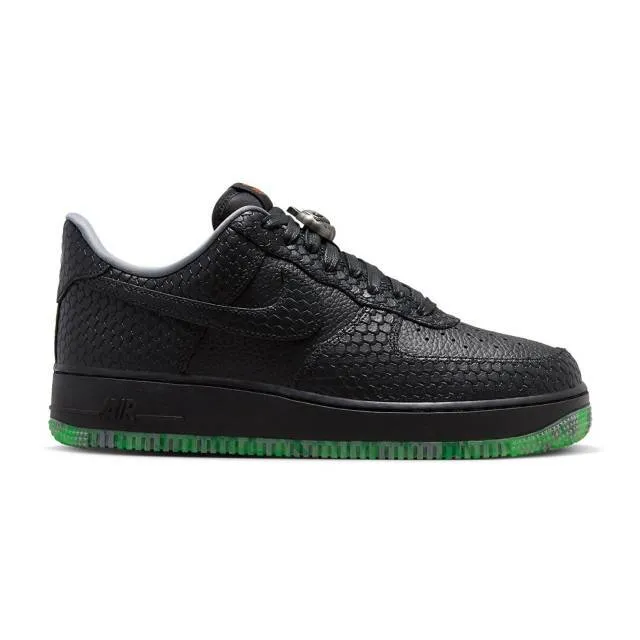 Nike air force 1 low premium (halloween headless horseman/ black/ black/ smoke grey/ campfire orange