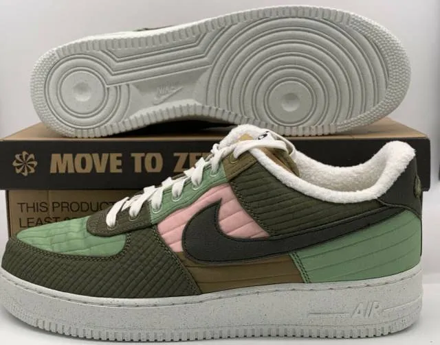 Nike air force 1 low toasty oil green