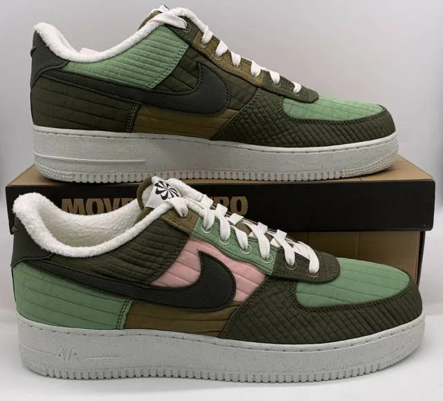 Nike air force 1 low toasty oil green