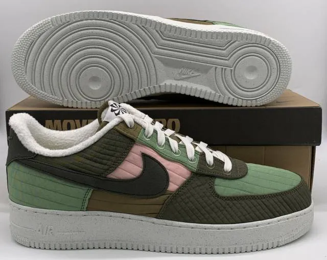 Nike air force 1 low toasty oil green