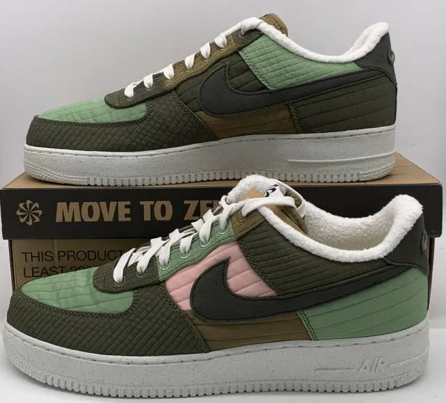 Nike air force 1 low toasty oil green