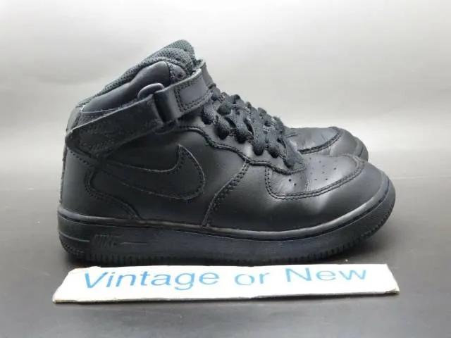 Nike air force 1 mid '07 black ps 2016 sz 11.5c