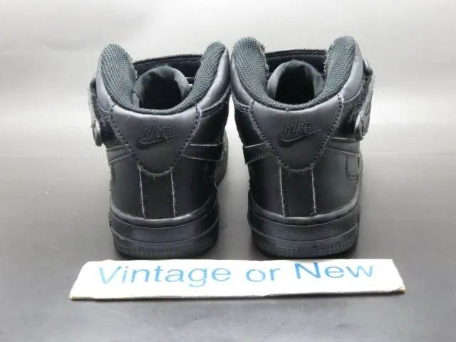 Nike air force 1 mid '07 black ps 2016 sz 11.5c