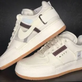 Nike air force 1 type sail gum