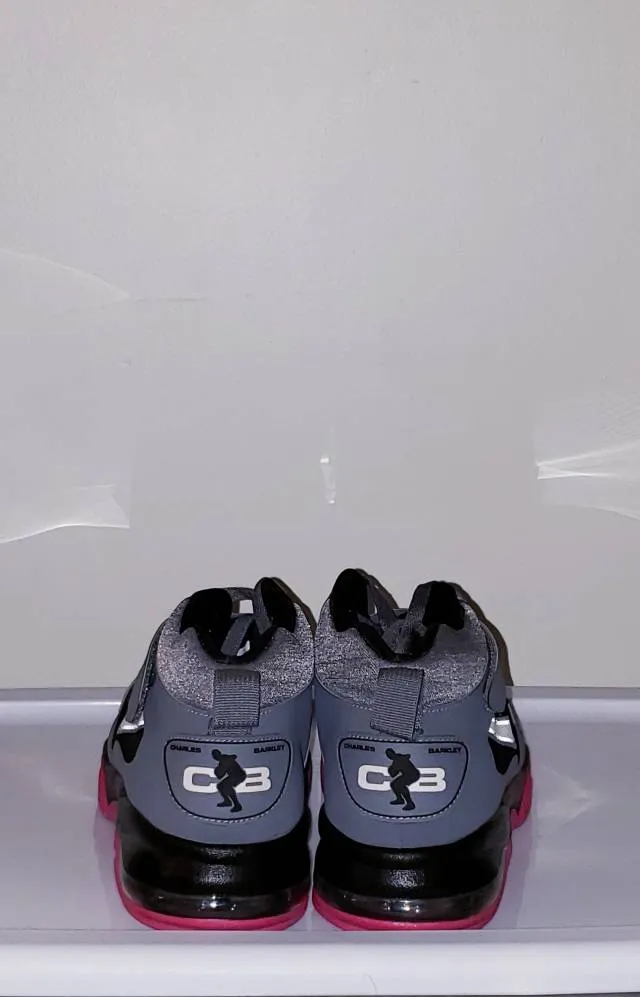 Nike air force max cb2 hyperposite-- cool grey / vivid pink