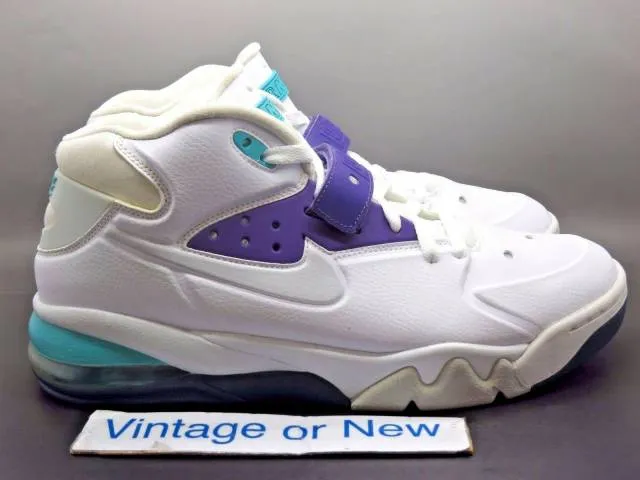 Nike air force max white ultraviolet pure platinum barkley 2013 sz 10.5