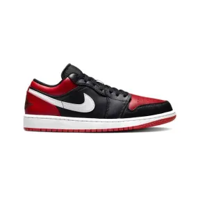 Nike air jordan 1 low (alternate bred toe/ black/ gym red/ white) men us 8-13 553558-066