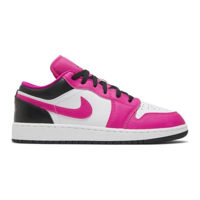 Nike air jordan 1 low gs (fierce pink/ pink/ fierce pink/ black/ white) big kids 3.5y-7y dz5365-601