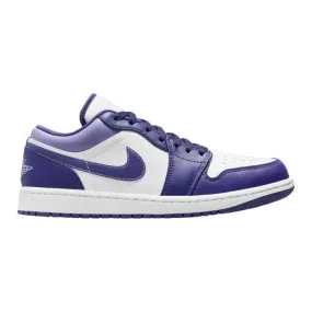 Nike air jordan 1 low (sky j purple/ white/ purple) men us 8-13 553558-515