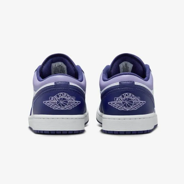 Nike air jordan 1 low (sky j purple/ white/ purple) men us 8-13 553558-515