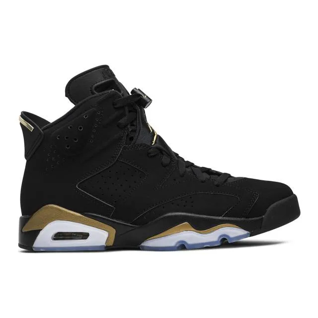 Nike air jordan 6 retro (defining moments 2020/ dmp (2020)/ black/ metallic gold) men us 8-13 ct4954