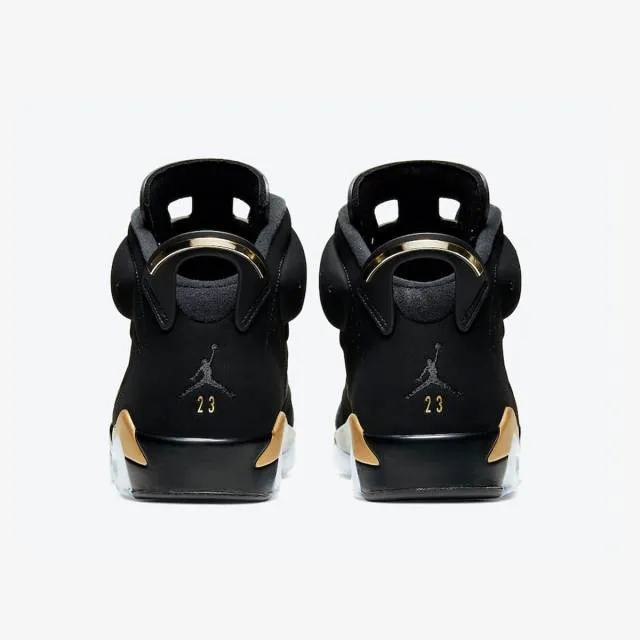 Nike air jordan 6 retro (defining moments 2020/ dmp (2020)/ black/ metallic gold) men us 8-13 ct4954