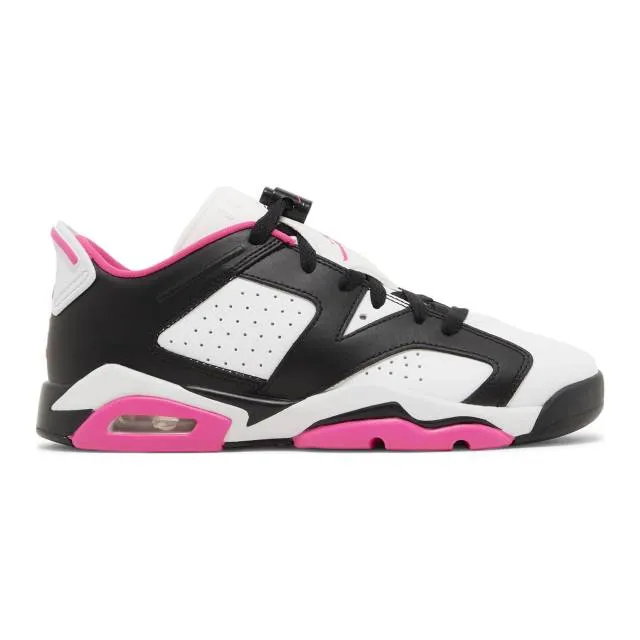 Nike air jordan 6 retro low gs (fierce pink/ black/ fierce pink/ white) big kids 3.5y-7y 768878-061