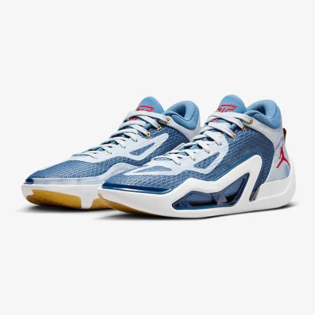 Nike air jordan tatum 1 (denim/ stone blue/ university red/ mystic navy) men us 8-13 dz3320-400