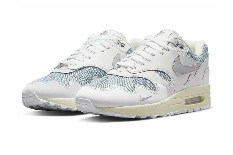 NIKE AIR MAX 1 PATTA WAVES WHITE