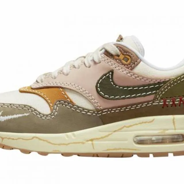 Nike Air Max 1 Premium WABI-SABI Tan Olive Sail 2022 DQ8...