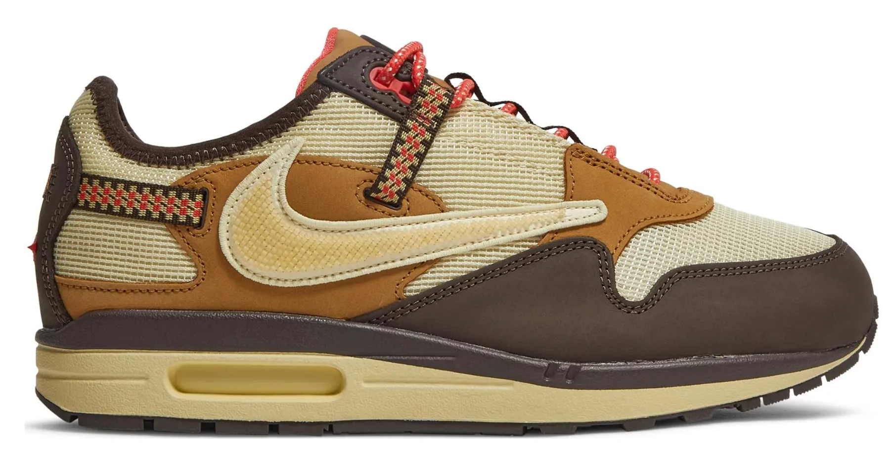 NIKE AIR MAX 1 TRAVIS SCOTT CACTUS JACK BAROQUE BROWN