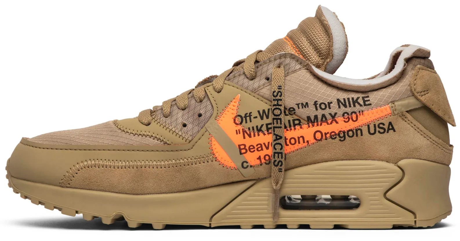 NIKE AIR MAX 90 OFF-WHITE DESERT ORE