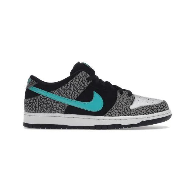 Nike dunk low pro sb (atmos elephant/ medium grey/ black/ white/ clear jade) men us 8-13 bq6817-009