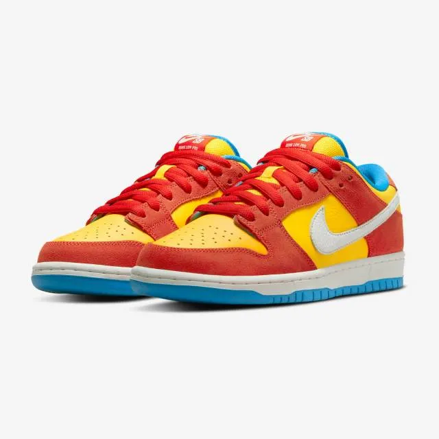 Nike Dunk Low SB (Bart Simpson/ Habanero Red/ White/ Blu...