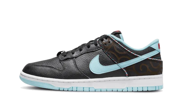 Nike Dunk Low SE Barber Shop Black