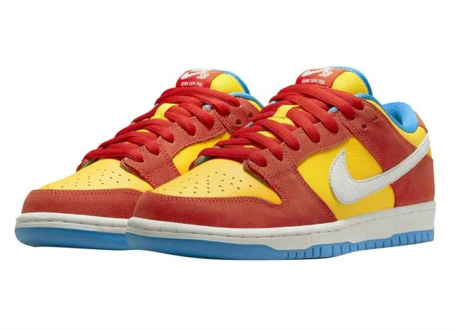 Nike sb dunk low bart simpson