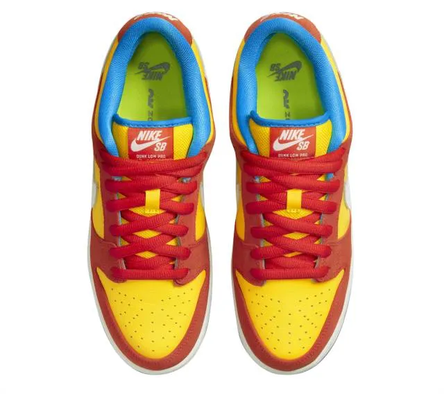 Nike sb dunk low bart simpson