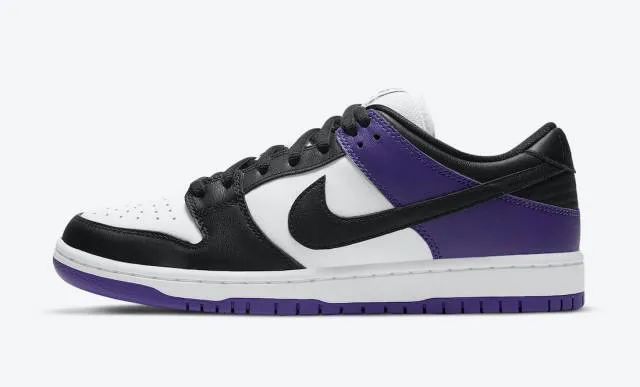 Nike sb dunk low court purple