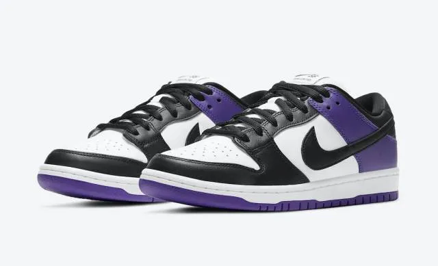 Nike sb dunk low court purple