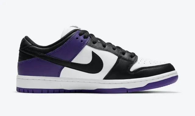 Nike sb dunk low court purple