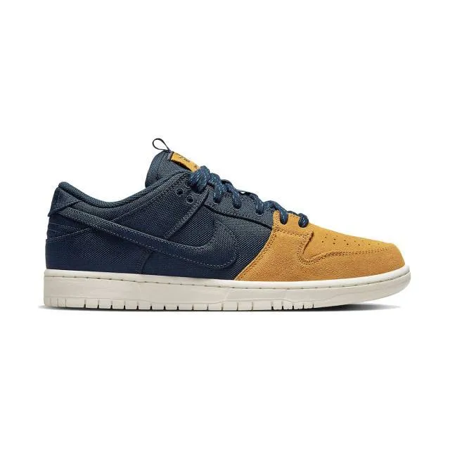 Nike sb dunk low (midnight navy desert ochre/ sail green/ abyss black/ white) men us 8-13 dx6775-400