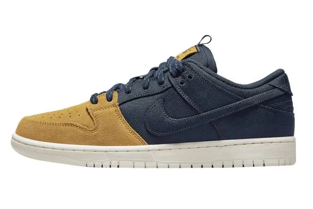 Nike sb dunk low midnight navy desert ochre