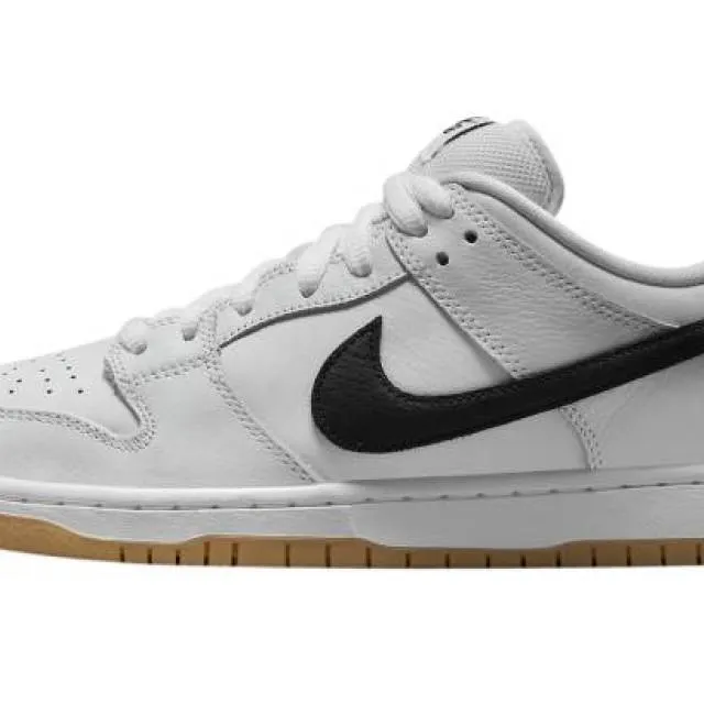 Nike sb dunk low white gum