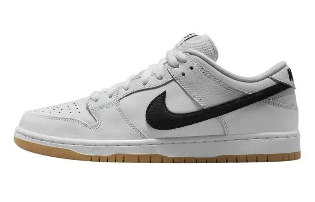 Nike sb dunk low white gum