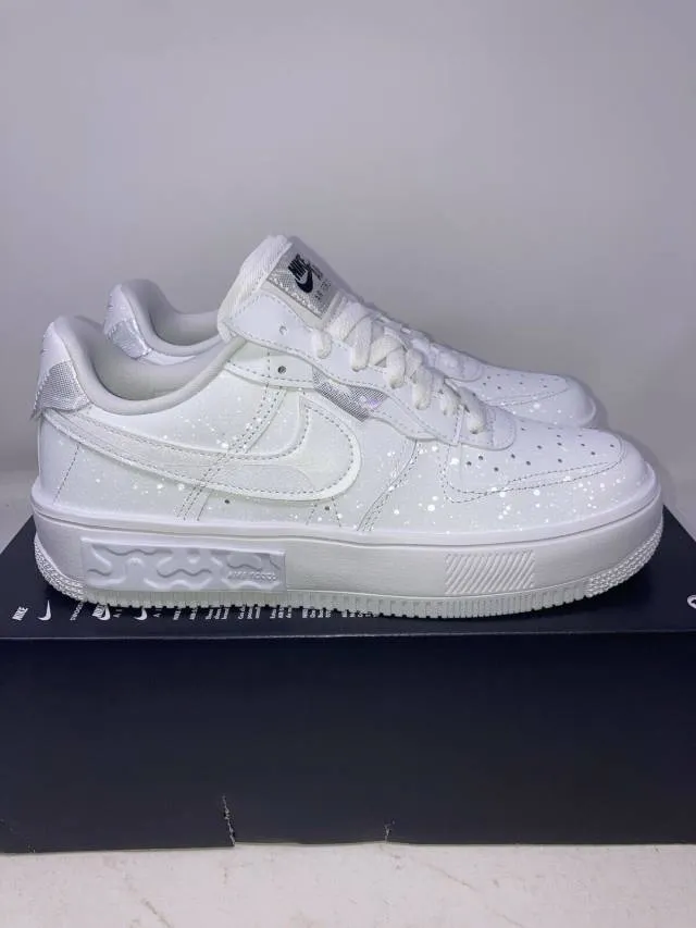 Nike wmns air force 1 fontanka white iridescent