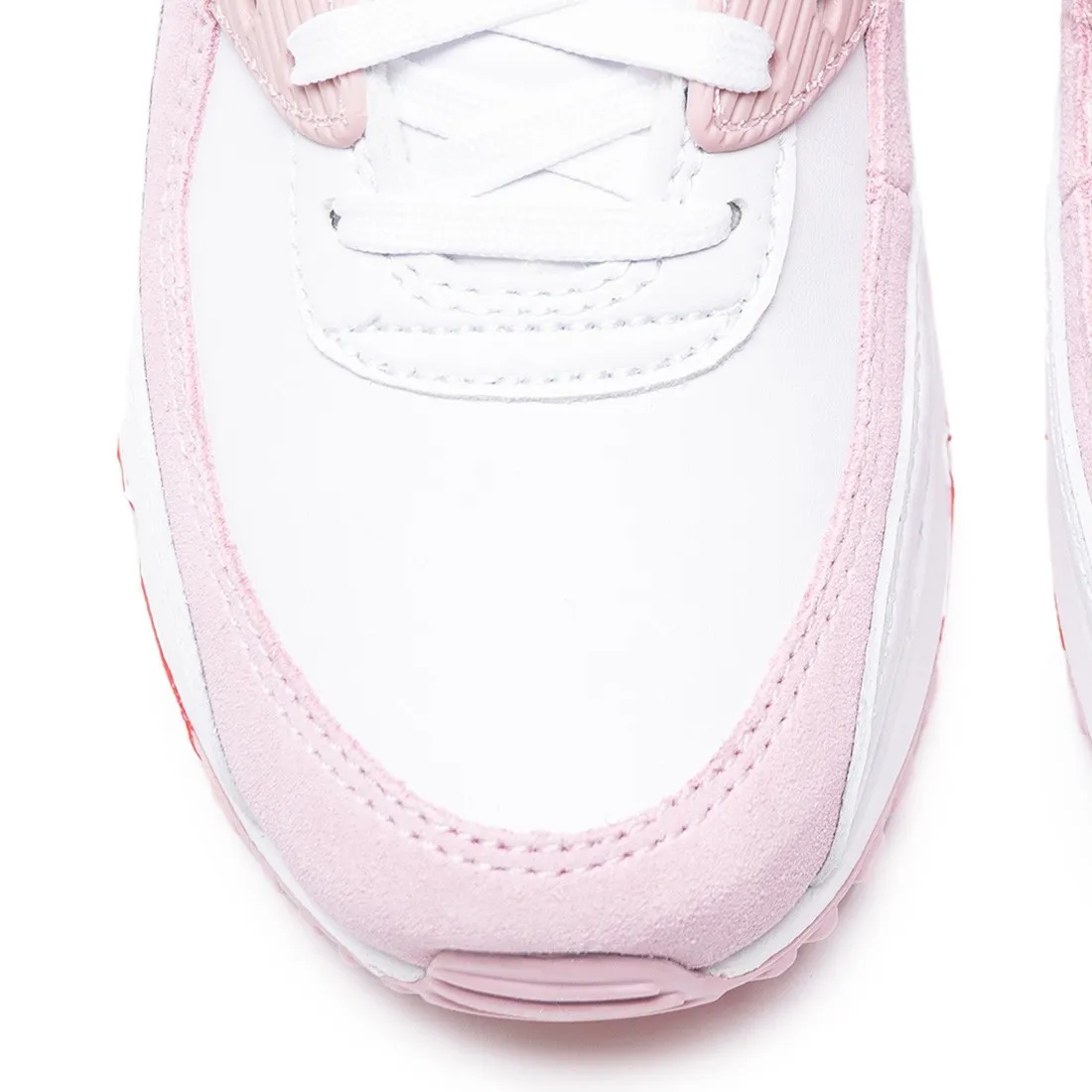 Nike Women Air Max 90 (white / university red-tulip pink-white)