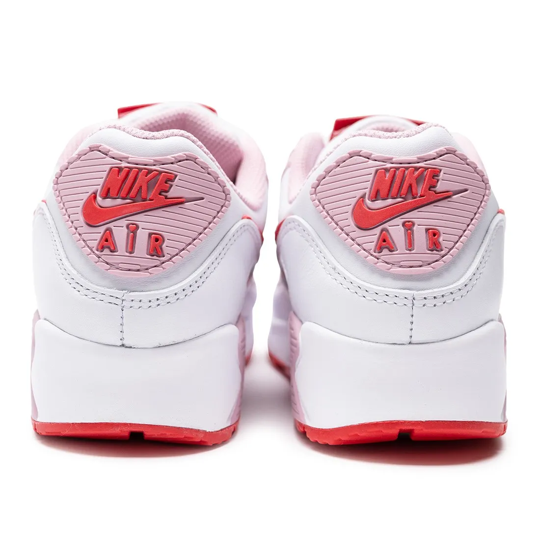 Nike Women Air Max 90 (white / university red-tulip pink-white)