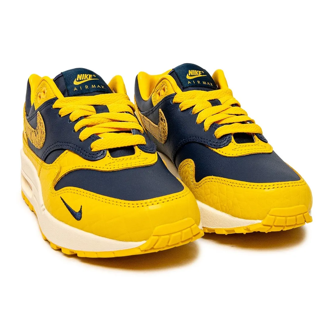 Nike Women W Air Max 1 Prm (midnight navy / varsity maize-natural)