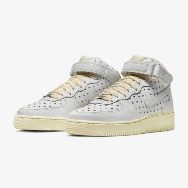 Nike women's air force 1 mid (cut out stars/ summit white/ summit white/ coconut milk) sizes 6-10 dv