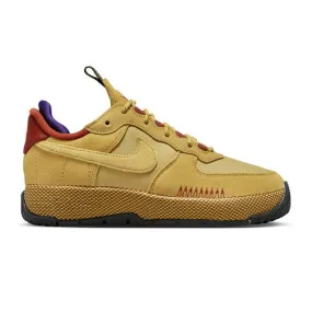 Nike women's air force 1 wild (wheat gold/ brown/ wheat gold/ wheat gold/ rugged orange/ field purpl