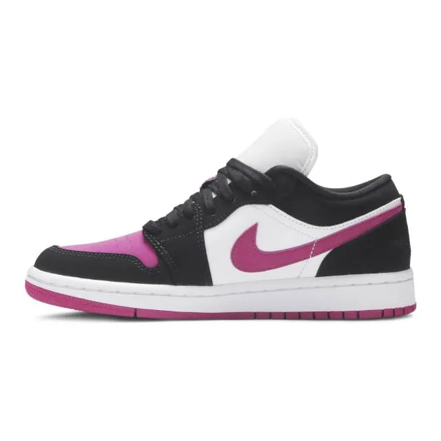 Nike women's air jordan 1 (black cactus flower/ purple/ black/ cactus flower/ white) sizes 6-10 dc07