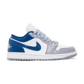 Nike women's air jordan 1 low (french blue/ stealth french blue/ stealth/ white/ french blue) sizes