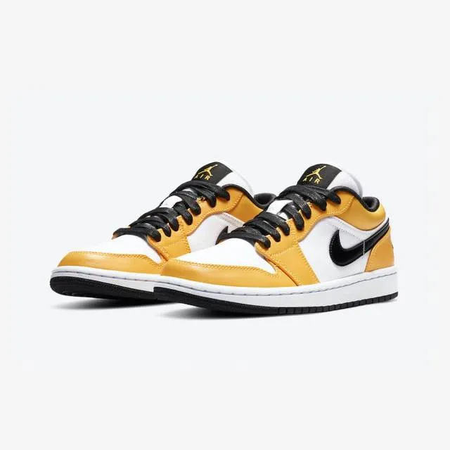 Nike women's air jordan 1 low (laser orange/ white/ black/ laser orange) sizes 6-10 cz4776-107