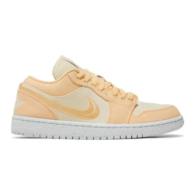 Nike women's air jordan 1 low se (celestial gold/ celestial gold/ sail/ muslin) sizes 6-10 dv0426-20