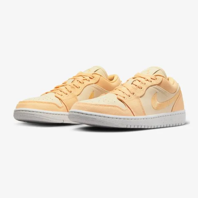 Nike women's air jordan 1 low se (celestial gold/ celestial gold/ sail/ muslin) sizes 6-10 dv0426-20