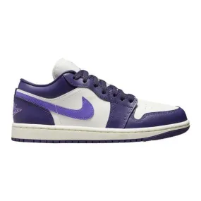 Nike women's air jordan 1 low (sky j purple/ purple/ sail/ action grape) sizes 6-10 dc0774-502