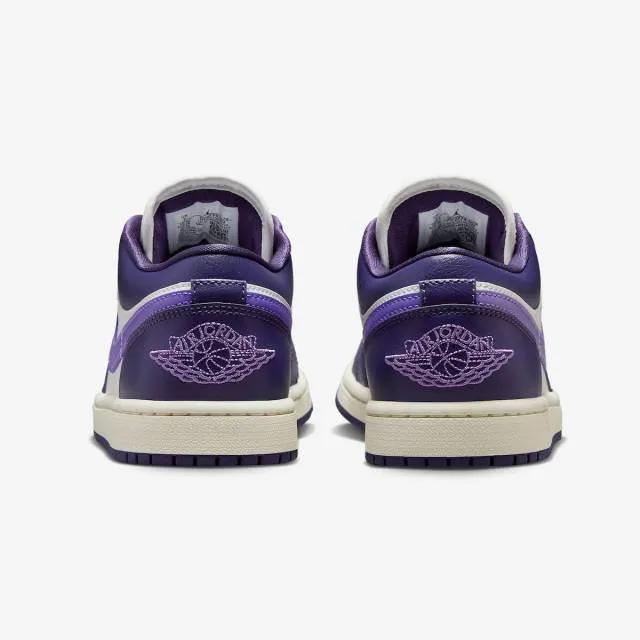 Nike women's air jordan 1 low (sky j purple/ purple/ sail/ action grape) sizes 6-10 dc0774-502