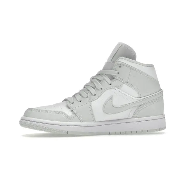 Nike women's air jordan 1 mid (spruce aura/ green/ white/ spruce aura) sizes 5-12 cv5280-103