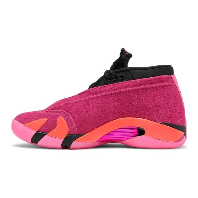 Nike Women's Air Jordan 14 Retro Low (Shocking Pink/ Pin...